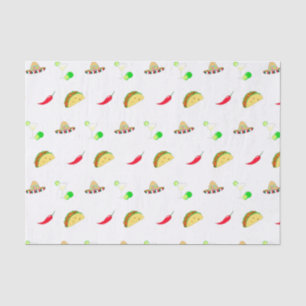 Colourful Festive Cinco de Mayo 2025 Dancing Cactu Tissue Paper