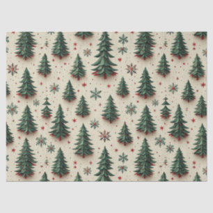 Colourful Festive Pattern Tissue Paper