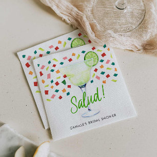 Colourful Fiesta Bridal Shower Napkin