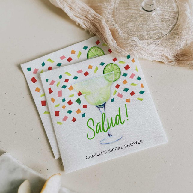 Colourful Fiesta Bridal Shower Napkin (Creator Uploaded)