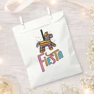 Colourful Fiesta Piñata Festive Favour Bag