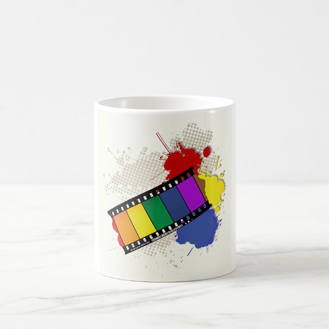 Colourful Filmstrip Mug (Creator Uploaded)