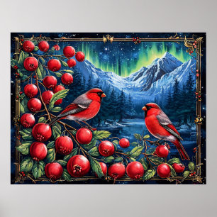 🐦 Colourful Finches Bird Wall Art For Nature Love
