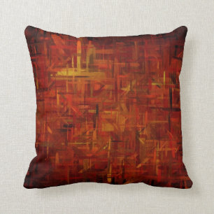 Colourful Fine Art Painting Style Cushion