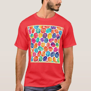 Colourful Fingerprint Art T-Shirt