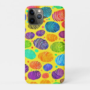 Colourful Fingerprint Symphony iPhone 11 Pro Case