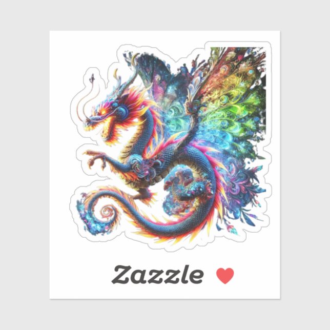 Colourful Fire Dragon (Sheet)