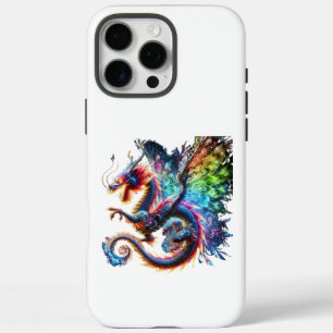 Colourful Fire Dragon iPhone 16 Pro Max Case