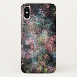 Colourful Firework... iPhone X Case