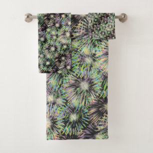 Colourful Fireworks    Bath Towel Set