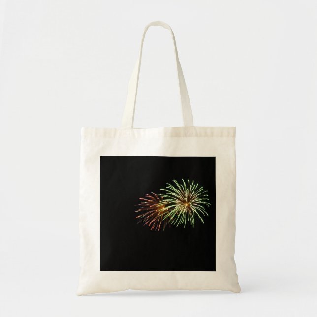 Colourful Fireworks Tote Bag (Front)