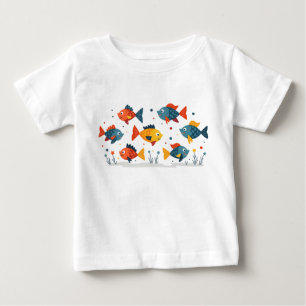 colourful fish baby T-Shirt