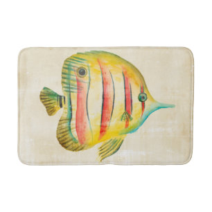Colourful Fish Bath Mat