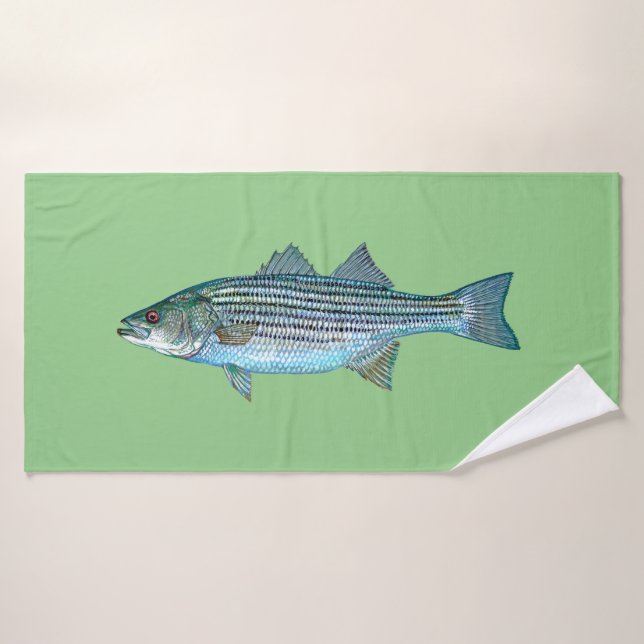 Colourful Fish Bath Towel (Bath Towel)