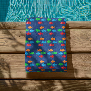 Colourful Fish Beach Towel