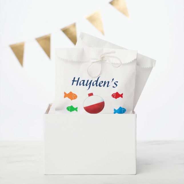 Colourful Fish Birthday Favour Bag (Party)