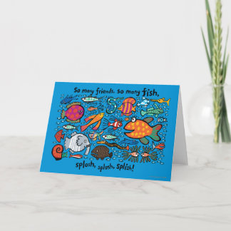Colourful Fish Friends Card