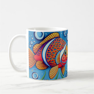 Colourful fish in the Colourful fish in the reef Coffee Mug