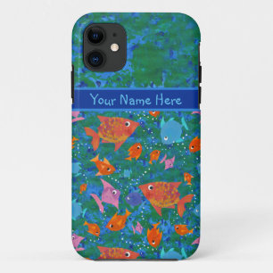 Colourful Fish in the Sea Custom iPhone 5/5s Case