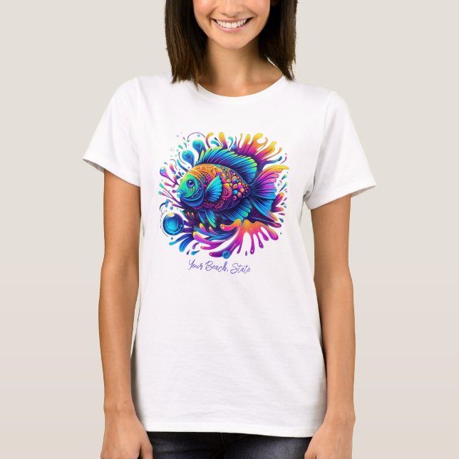 Colourful Fish- T-Shirt (Front)