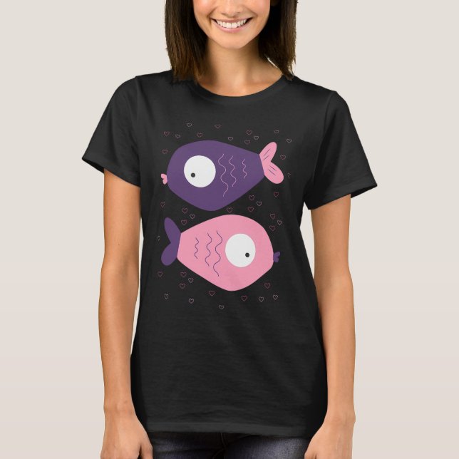 Colourful fish T-Shirt (Front)