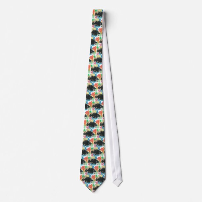 Colourful Fish Tie (Front)