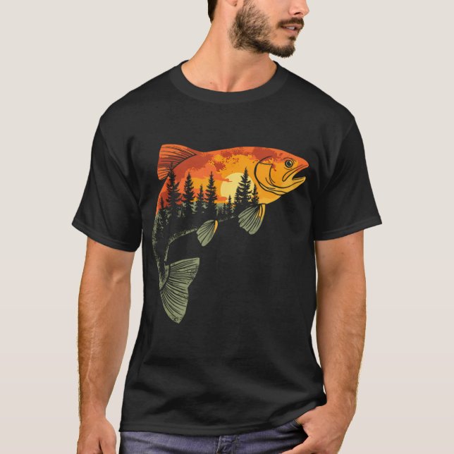 Colourful Fishes T-Shirt (Front)