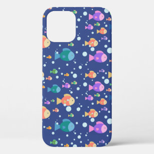 Colourful fishes underwater iPhone 12 pro case