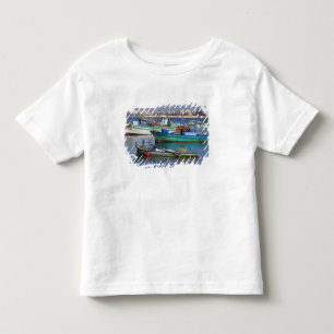 Colourful fishing boats in the Harbour of Toddler T-Shirt