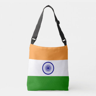 Colourful Flag of India Crossbody Bag