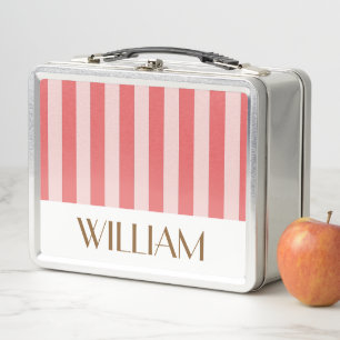 Colourful flesh colour Personalised gifts template Metal Lunch Box