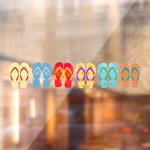 Colourful Flip Flops Summer Sandals
