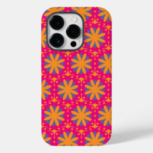 colourful floral circle shapes Case-Mate iPhone 14 pro case