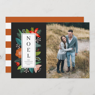 Colourful Floral Frame   Noel   Photo Holiday
