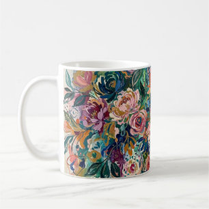 Colourful Floral Garden Mug