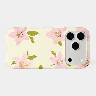 Colourful Floral Garden Pattern iPhone Case