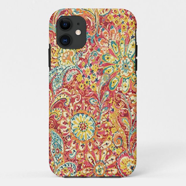 Colourful Floral iPhone 5G Case (Back)