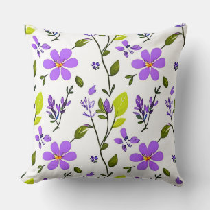 🌺✨ Colourful Floral Living Room Decor Cushion