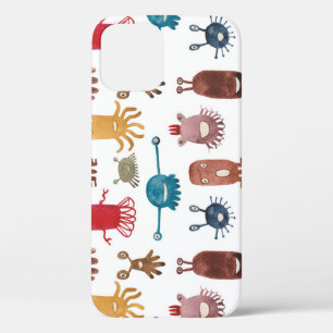 Colourful Floral Mandala: Vintage Hand-Drawn iPhone 12 Case