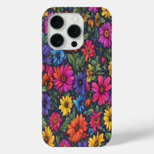 Colourful Floral Mix - iPhone Cases