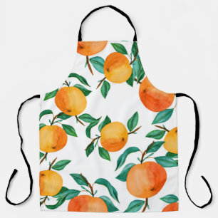 Colourful Floral Mix: Watercolor Illustration. Apron
