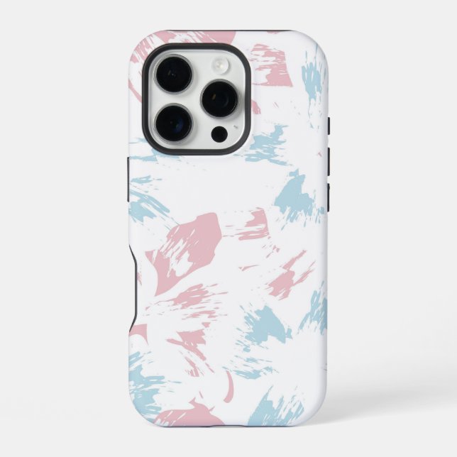 Colourful Floral Pattern Background iPhone Case (Back)