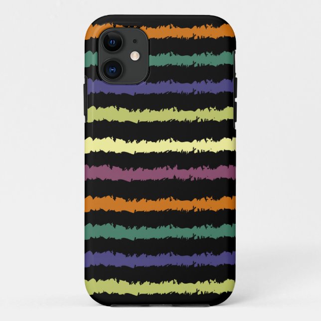 Colourful Floral Pattern Case-Mate iPhone Case (Back)