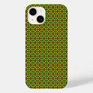 Colourful floral pattern Case-Mate iPhone 14 case