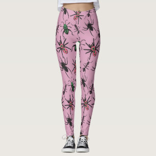Colourful Floral Pattern Leggings