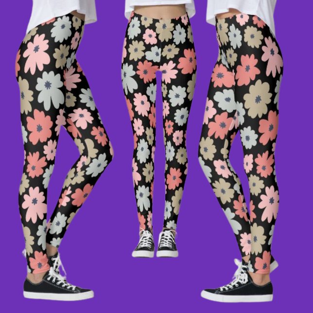 Colourful Floral Pattern              Leggings (Creator Uploaded)
