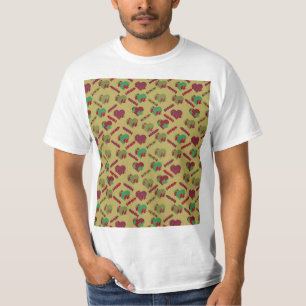 Colourful Floral Pattern T-Shirt