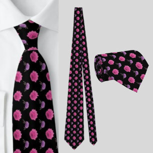 Colourful Floral Pattern          Tie