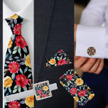 Colourful Floral Pattern Tie<br><div class="desc">Colourful Floral Pattern.</div>
