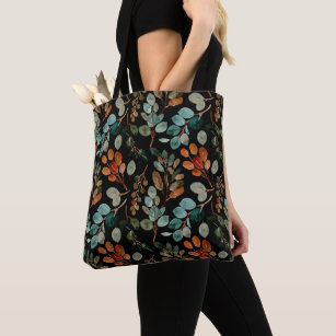 Colourful Floral Pattern                       Tote Bag